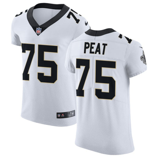 Andrus Peat New Orleans Saints Nike Vapor Untouchable Elite Jersey - White