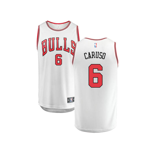 Alex Caruso Chicago Bulls Fanatics Branded Youth Fast Break Replica Jersey White - Association Edition