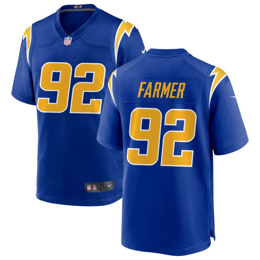 Andrew Farmer Los Angeles Chargers Nike Alternate Game Jersey - Royal