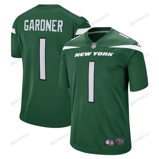 Ahmad Sauce Gardner 1 New York Jets 2022 Draft First Round Pick Game Jersey In Gotham Green