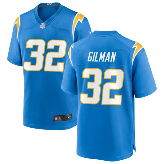 Alohi Gilman Los Angeles Chargers Nike Game Jersey - Powder Blue