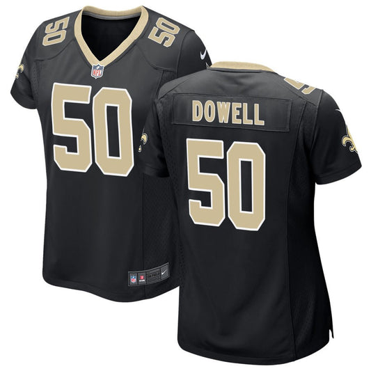 Andrew Dowell New Orleans Saints Nike Women's Game Jersey - Black