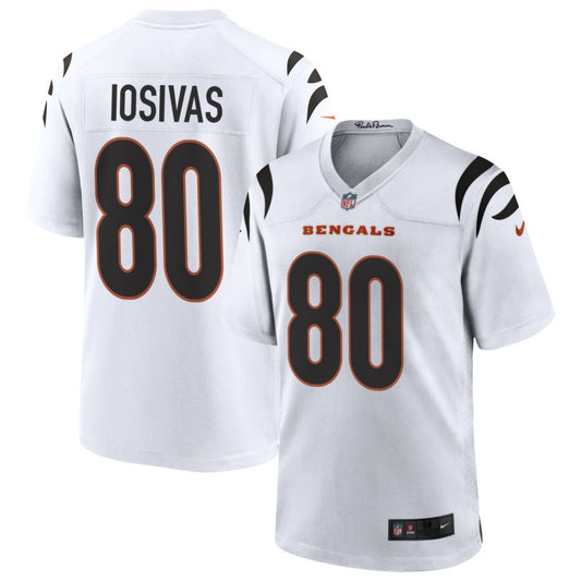 Andrei Iosivas Cincinnati Bengals Nike Game Jersey - White